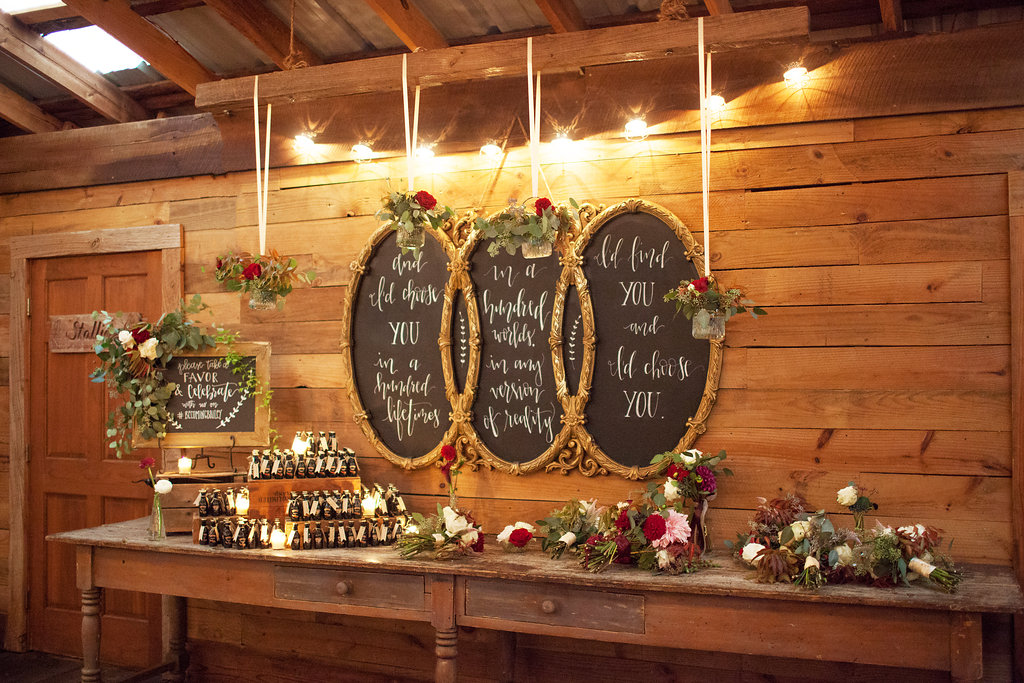 Southern Vintage Triple Gold Chalkboard