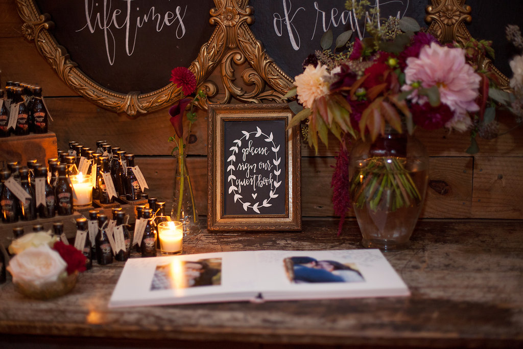 Southern Vintage Small Gold Chalkboard