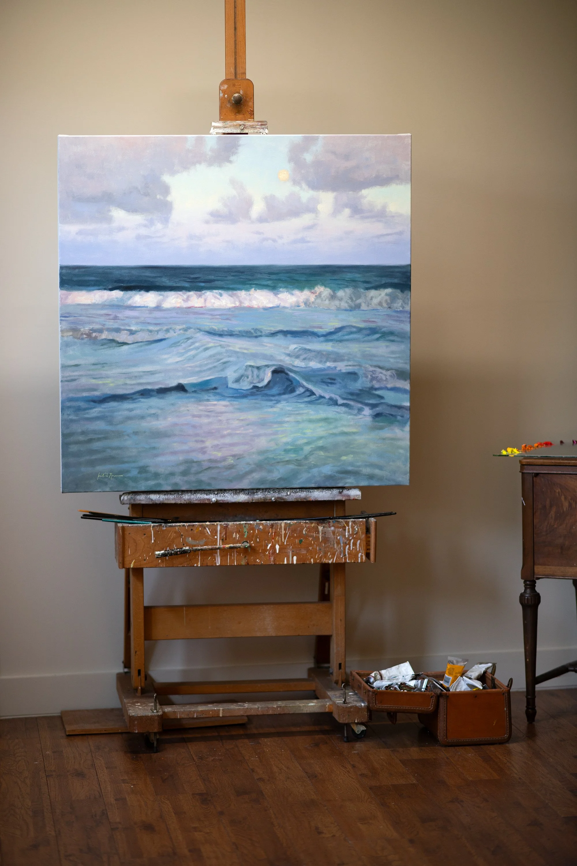 Ocean View in studio 40x40 Jonathan Howe.jpg