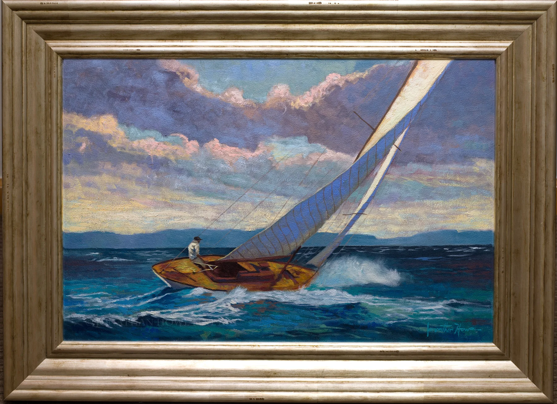 'Carried Away" 16x24 in. Oil on Canvas