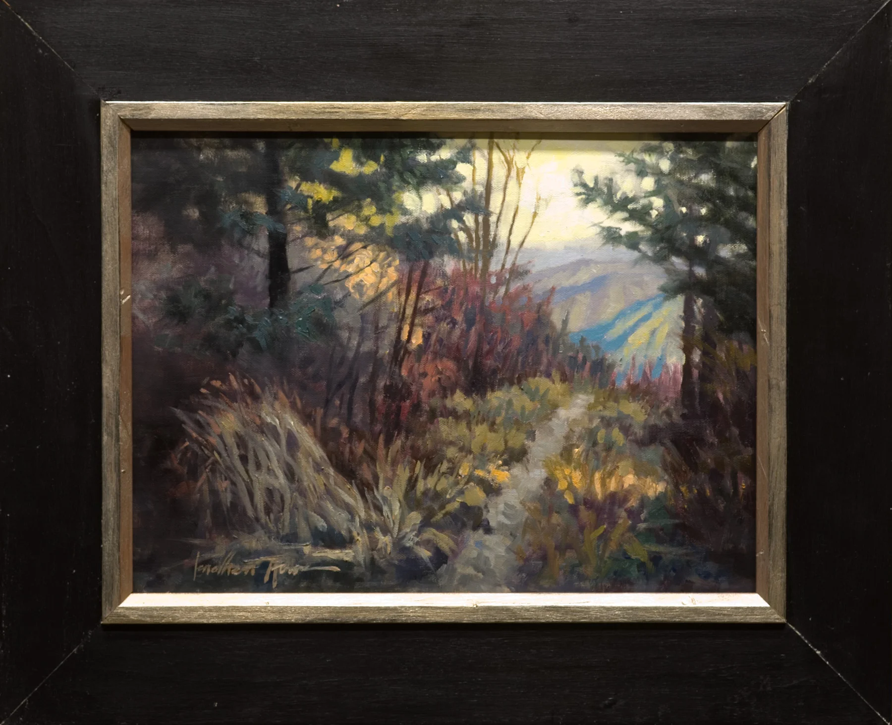 On the trail framed 9x12 Jonathan Howe.jpg