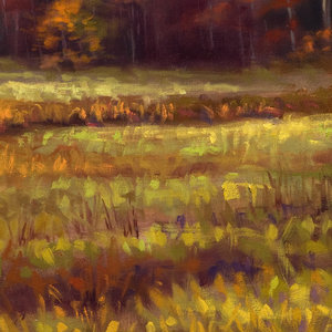 Autumn Grass Giclee On Canvas Jonathan Howe Fine Art