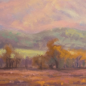Autumn Grass Giclee On Canvas Jonathan Howe Fine Art