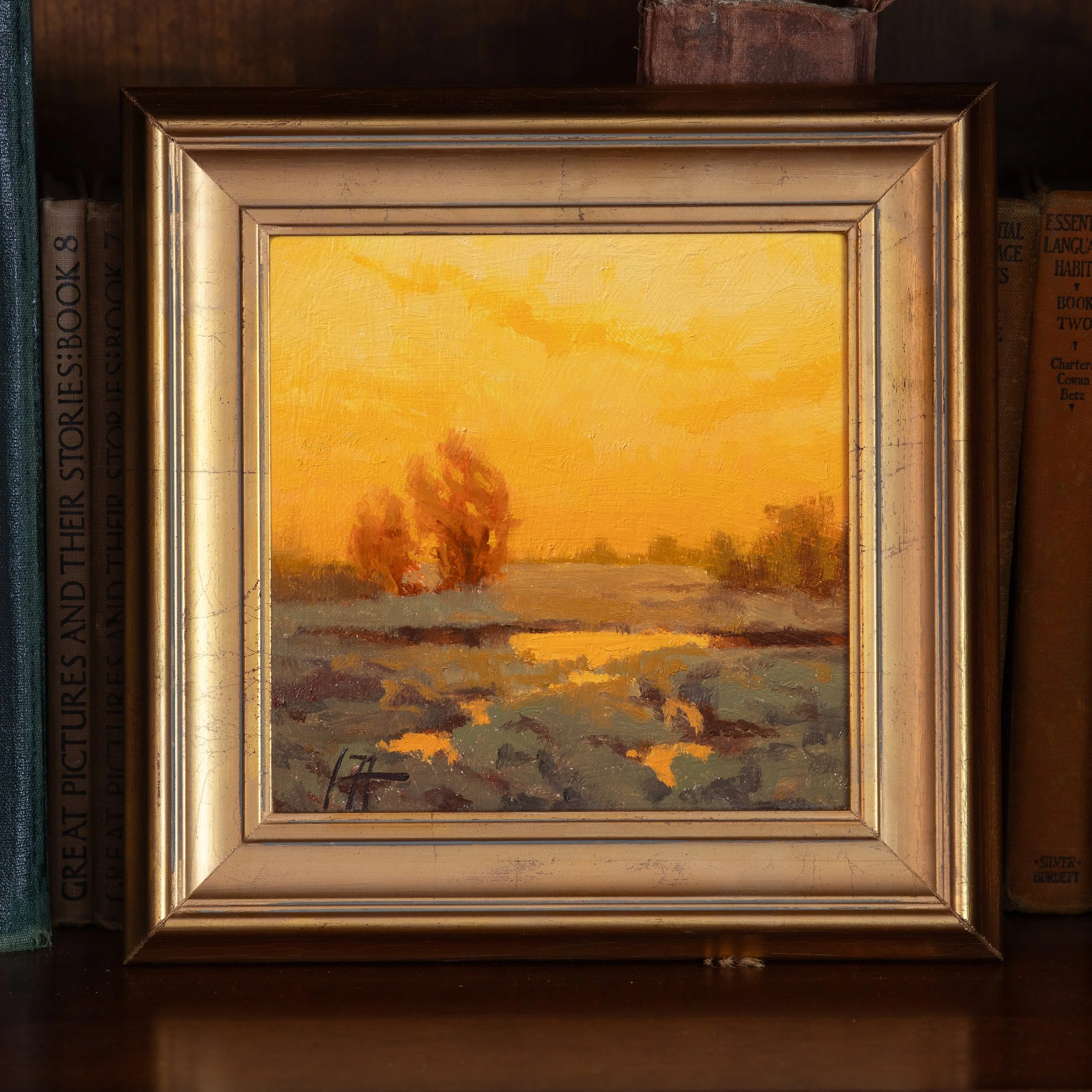 Evening Glow framed square 6x6 Jonathan Howe copy 2.jpg