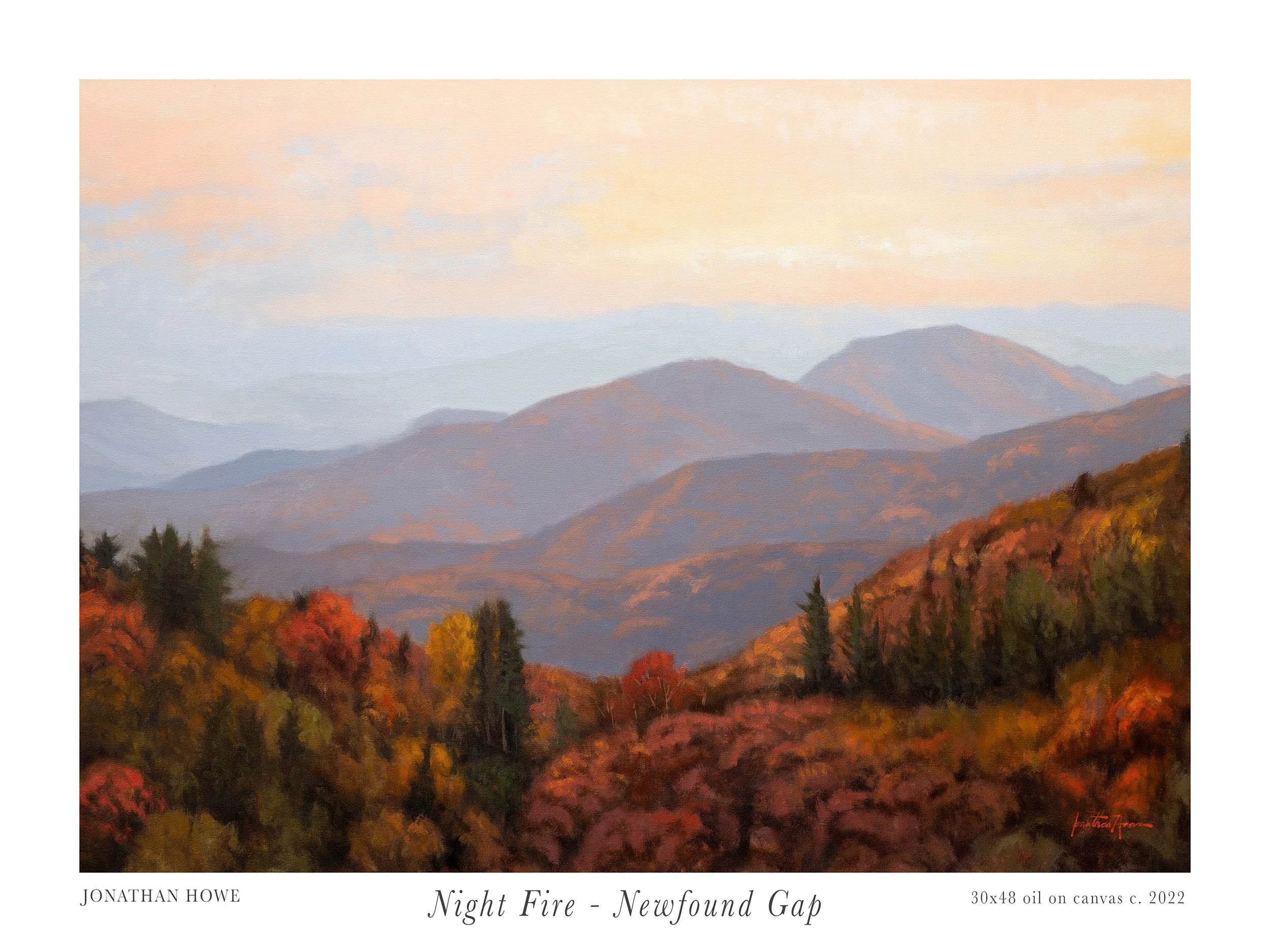 Night Fire Newfound Gap 8x6 Print copy.jpg
