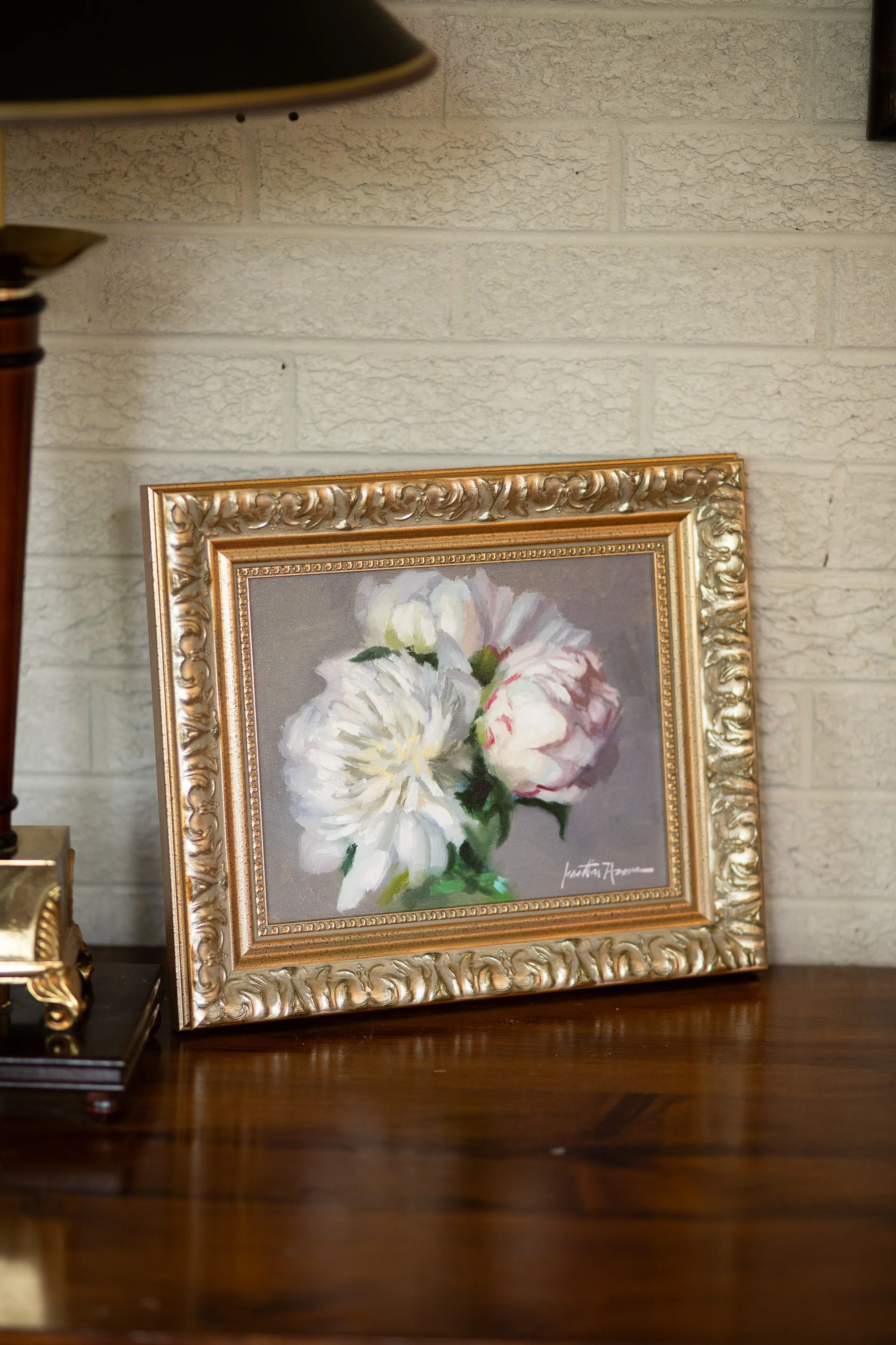 Peonies Budding Life framed 8x10 Jonathan howe Preview.jpg