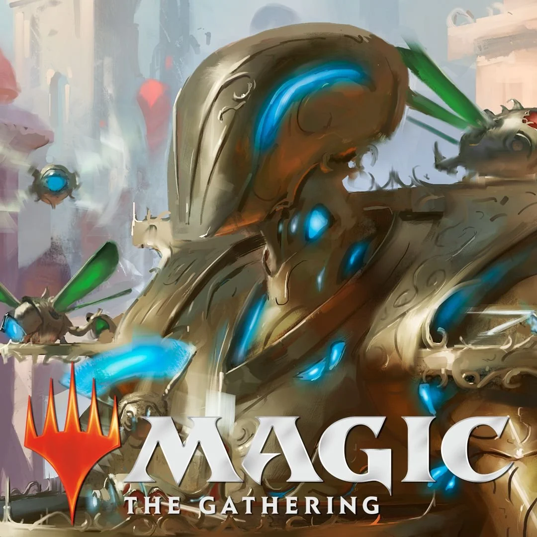 Stridehanger Automaton
&ldquo;Avishkar greets the Multiverse with an open hand, but do not assume we are defenseless.&rdquo;&mdash;Pia Nalaar 
Artifact - Construct - Aetherdrift Commander
AD: Sam Padilla
&ldquo;Shared with permission from WOTC - TM a