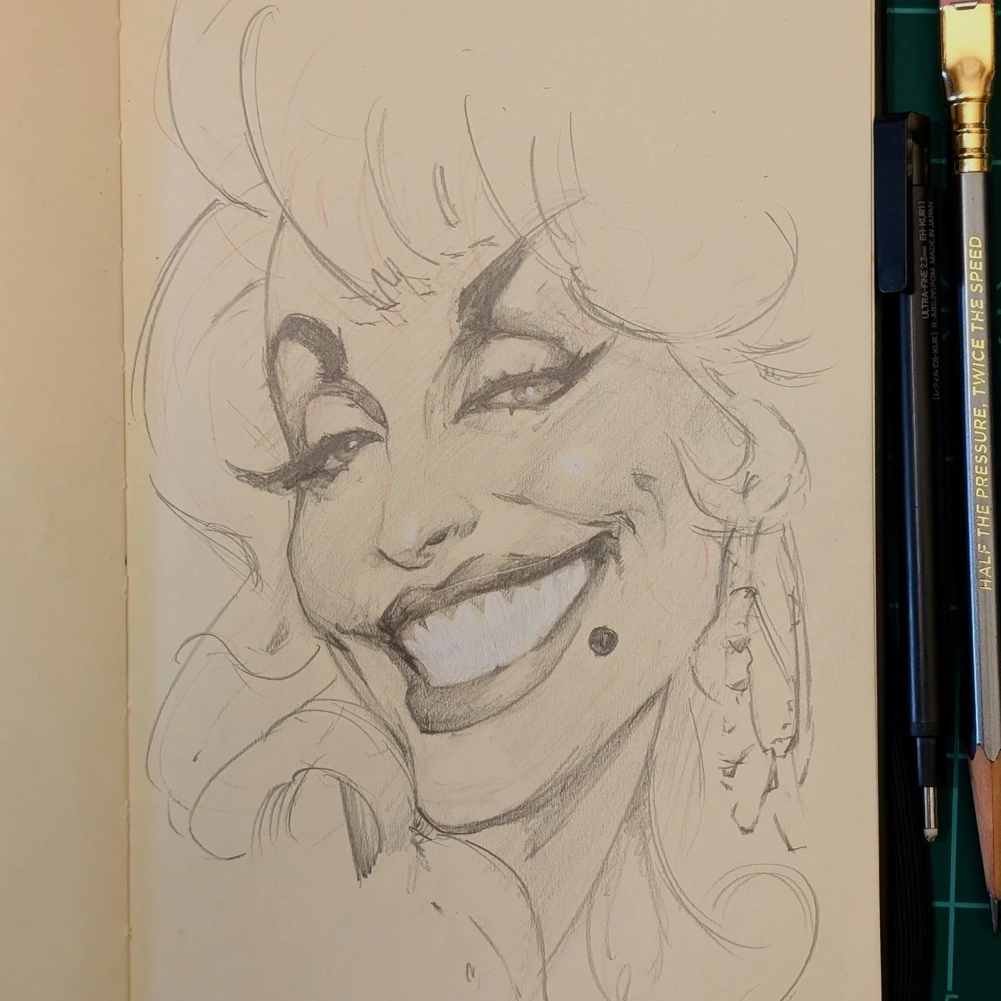 I don't say this in that oh so subtle way of fishing for compliments. Just an observation. Somedays, when you think "I've really got this drawing thing down!" It seems inevitable that very soon after you will be convinced that you should ne