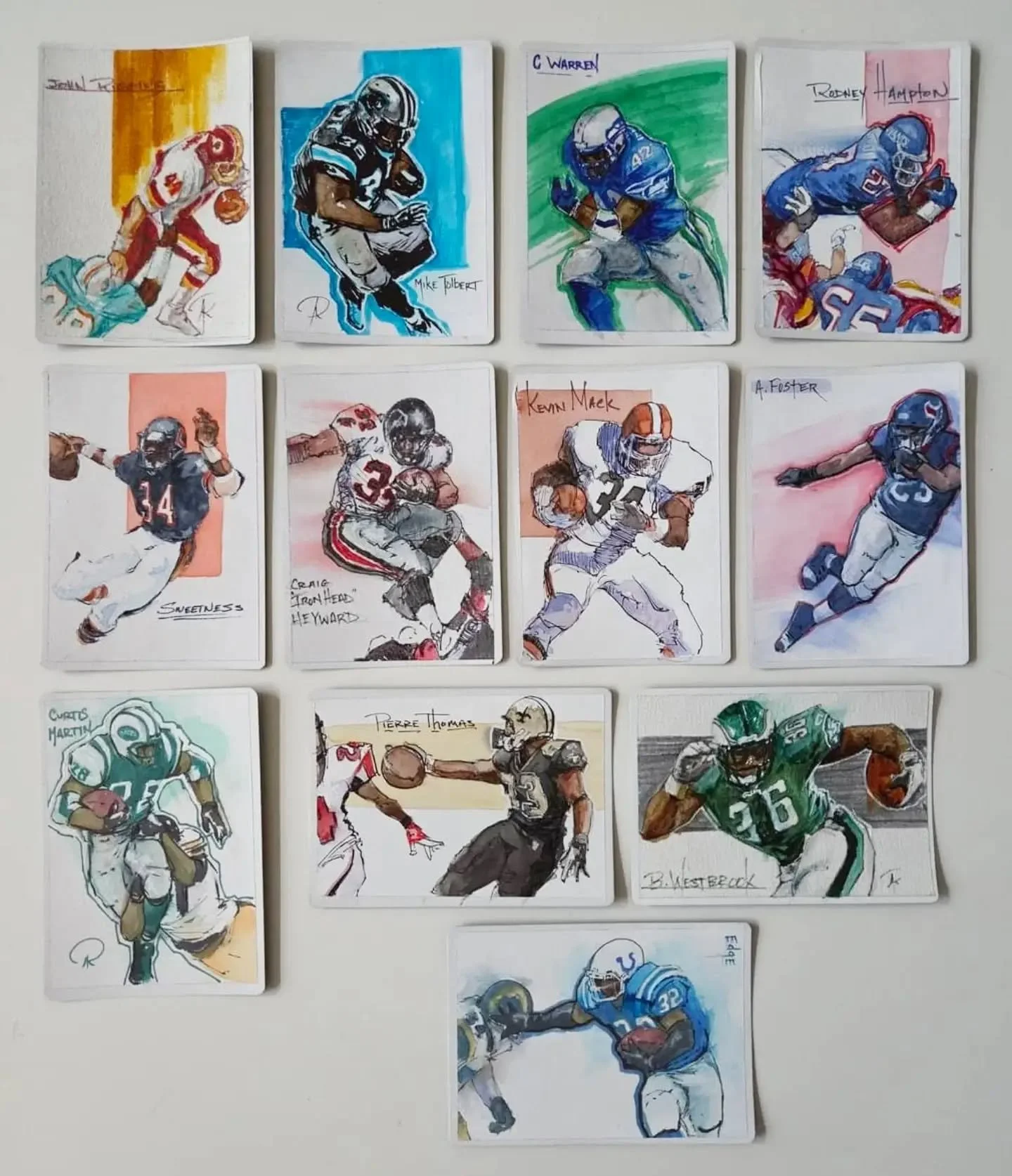 1st auction for some of my Running Backs APs have started over on Facebook. https://www.facebook.com/share/p/1C5ndaPyQa/
#mtgcollectors #mtg #magicthegathering #artistproof #nftart