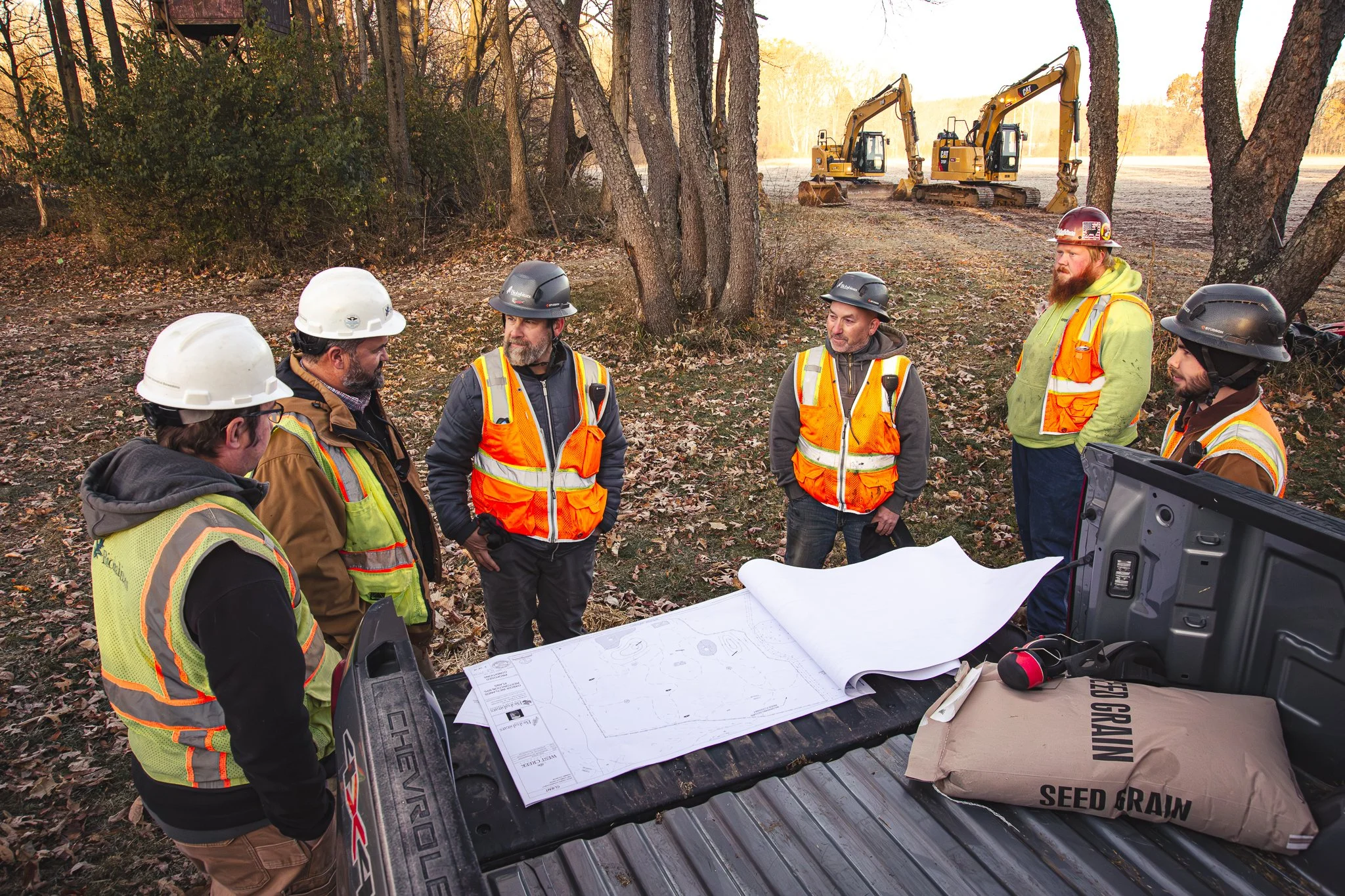 Biohabitats Restoration Team. Gorman Oxbow, Clear Fork Restoration, Ohio. 11.13.2025