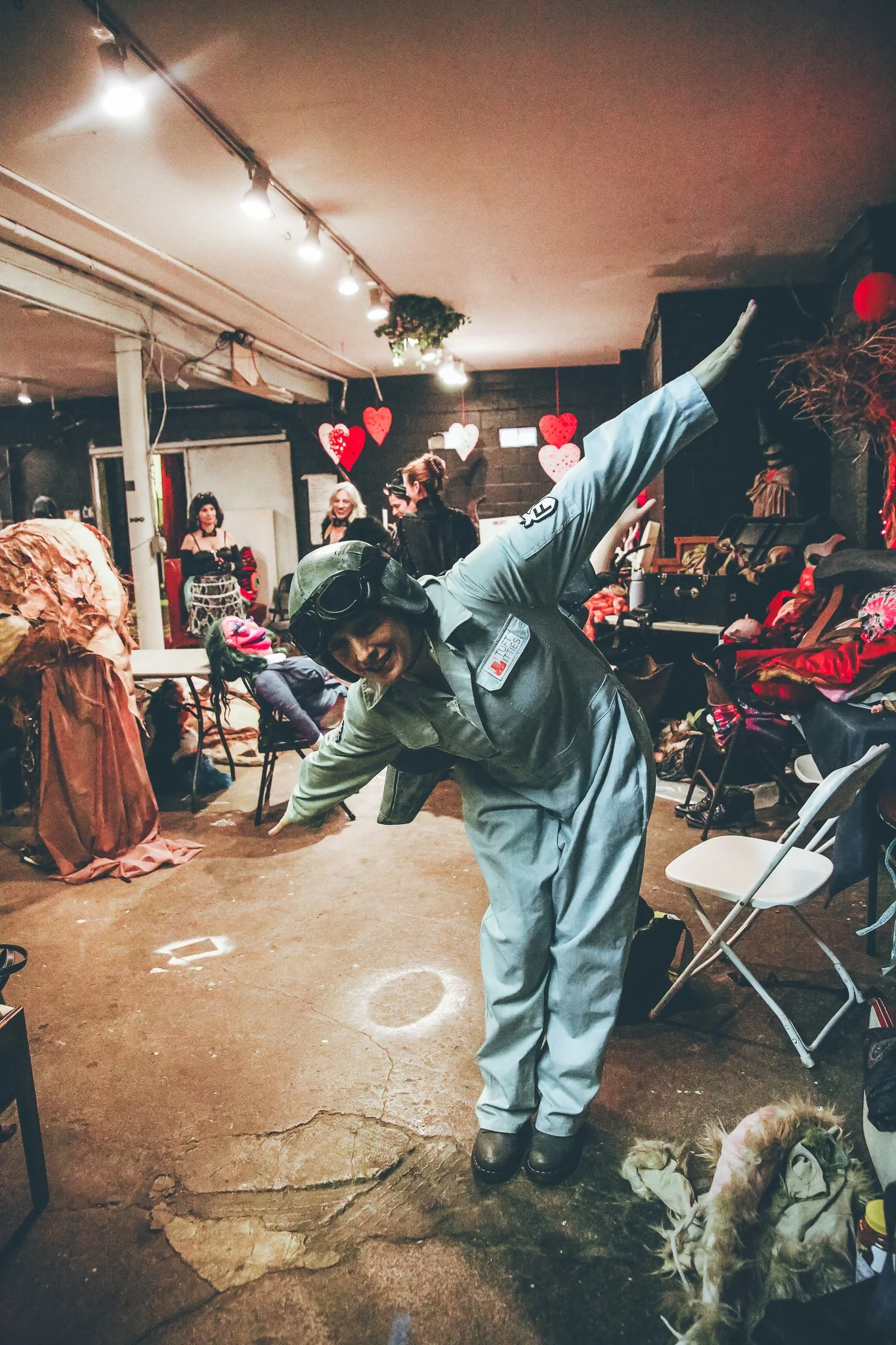 Puppet show participant, Columbus, Ohio. 04.01.2025