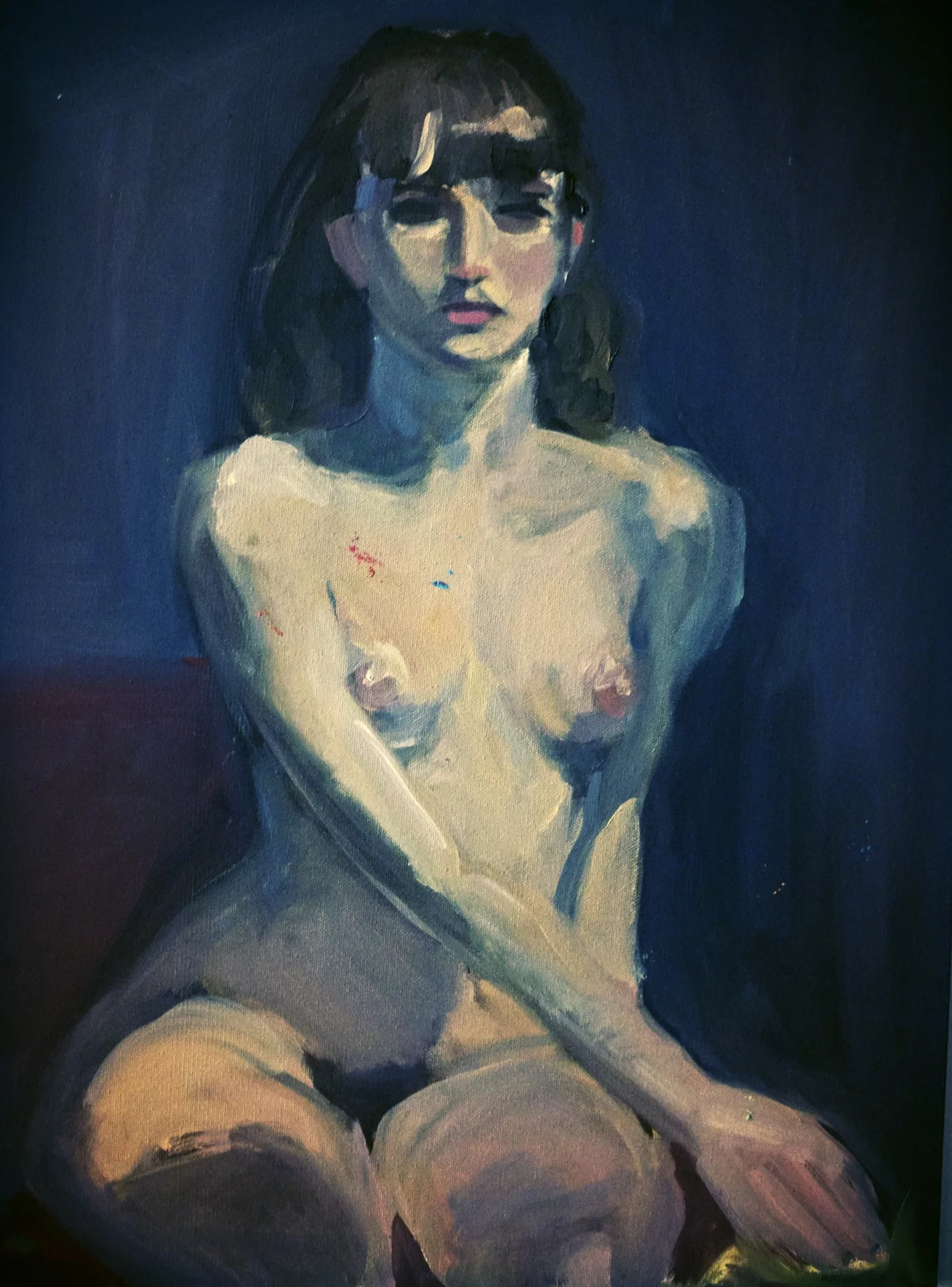  study,2014 Oil on Canvas 20 x 14 inches