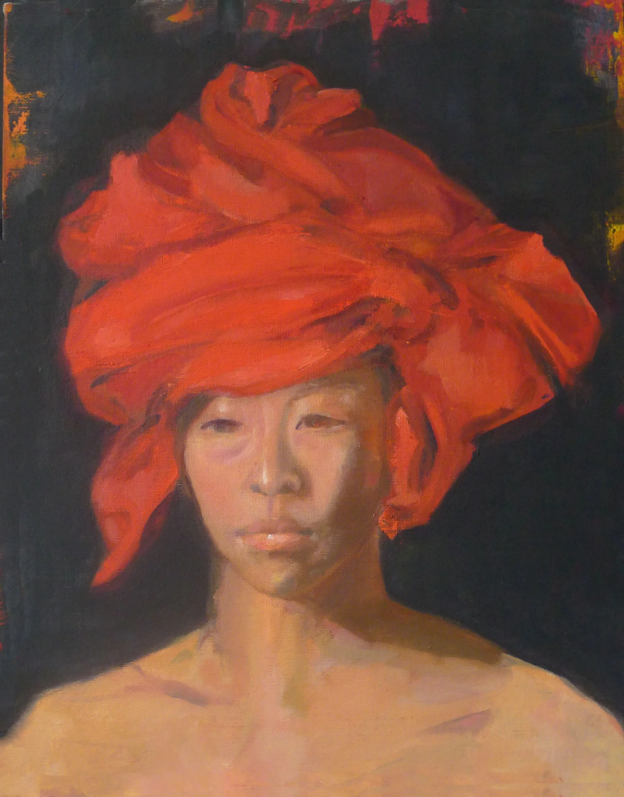  study,2014 Oil on Canvas 16x12 inches