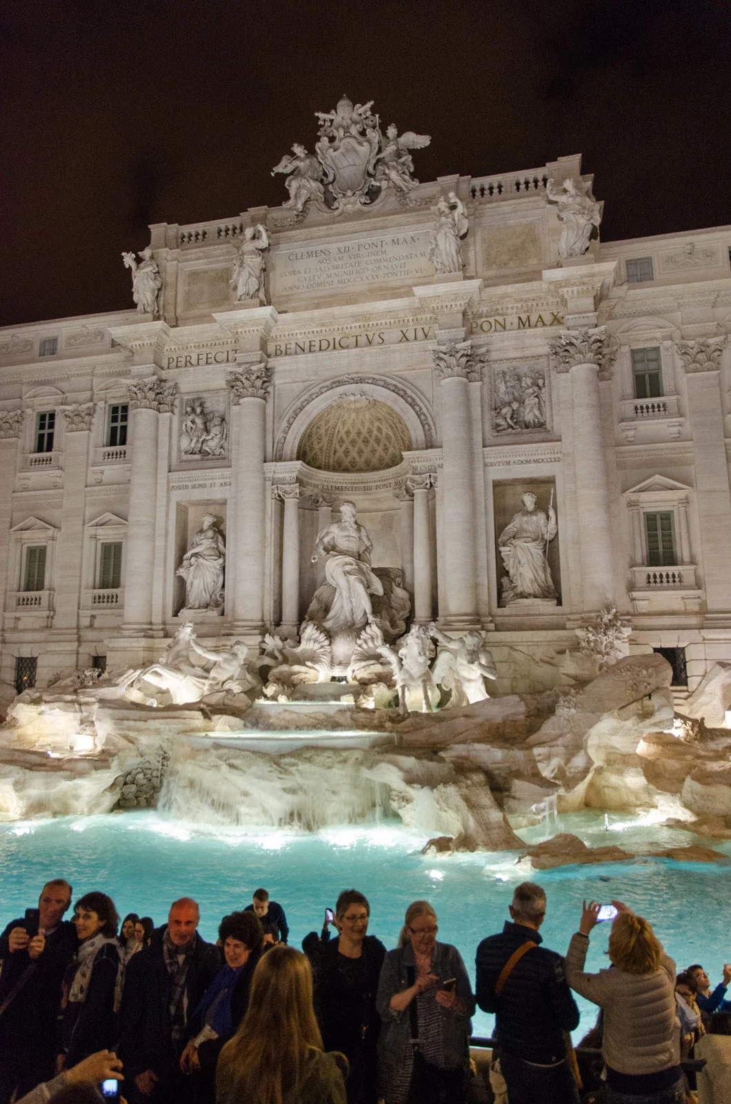 Trevi Fountain, the Times Square of Rome.