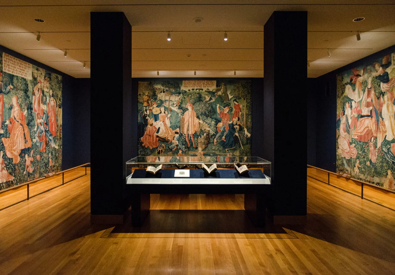 Beautiful Tapestries and Illuminated Manuscripts gallery at @clevelandmuseumofart .