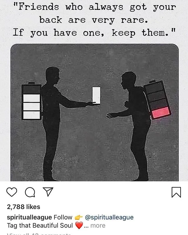 So #true @spiritualleague!  Be #mindful of the ones that constantly just take your #energy tho.  If they&rsquo;re not trying to fill up their own battery packs (I understand needing a charge in pinches) but constantly taking and no #giving...well tha