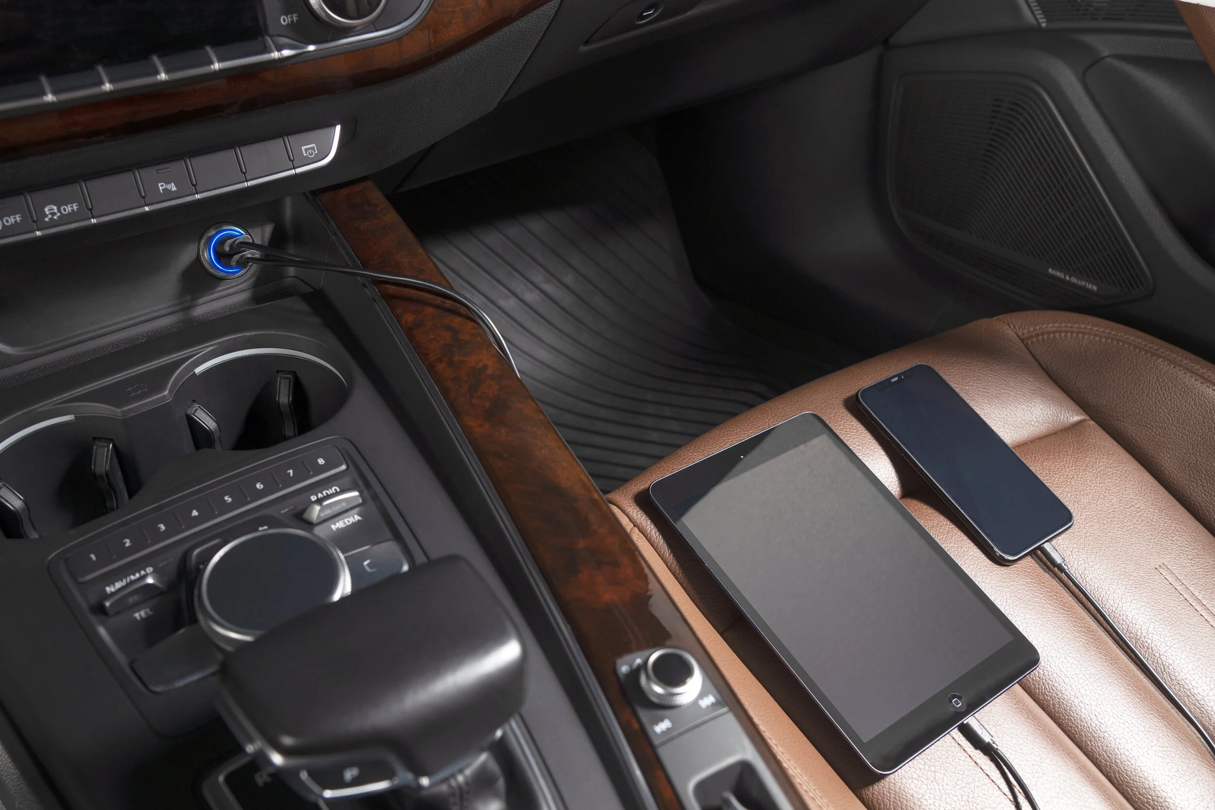 Lifestyle Product Photography Car Charger