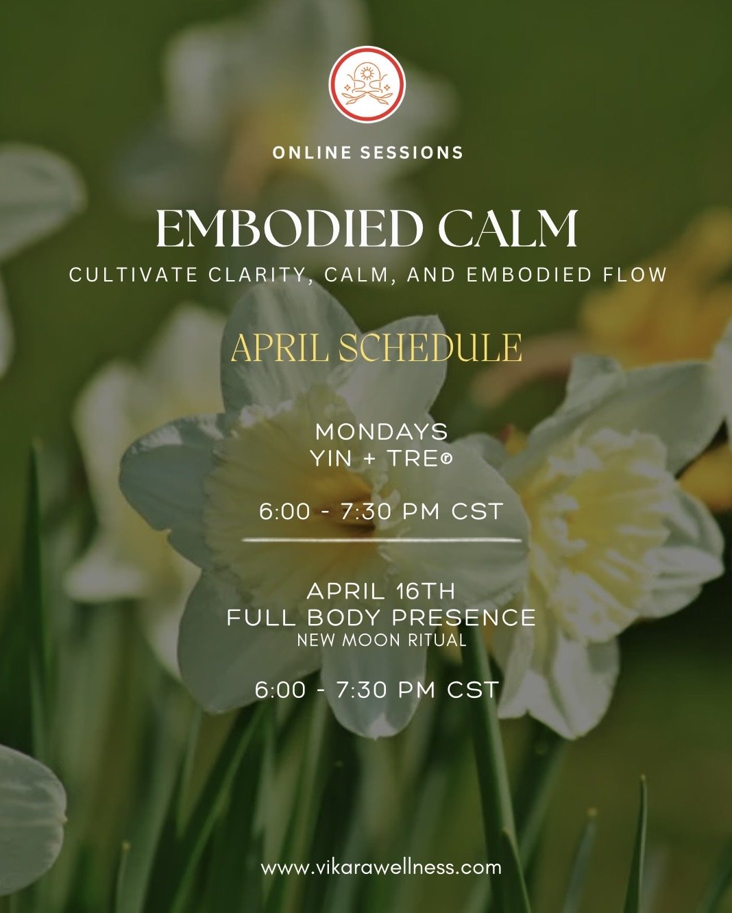 YIN + TRE® | Mondays | Online Sessions