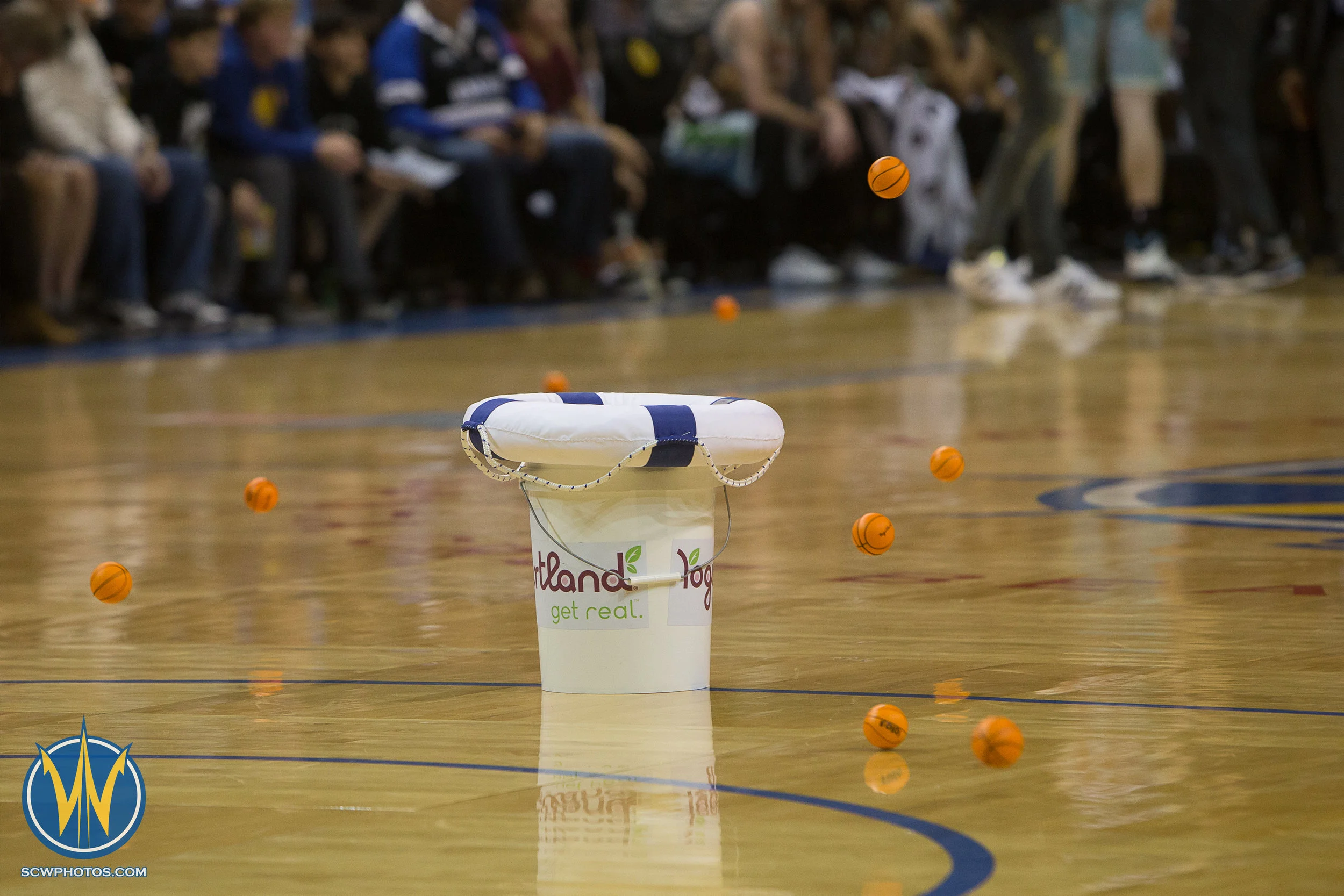 Santa Cruz Warriors game on 2/11/17 at Kaiser Permanente Arena in Santa Cruz, California. (Photo: Andrew Wheeler /SC Warriors 2017)