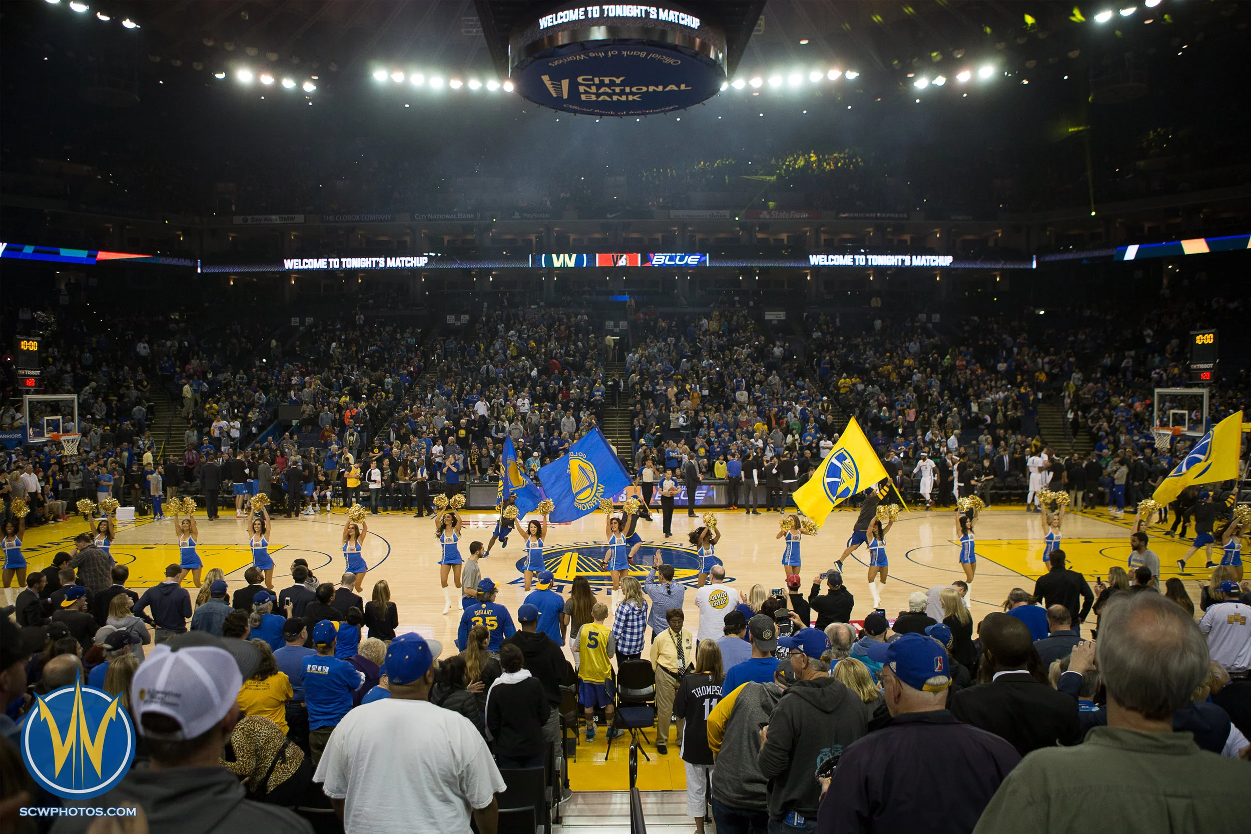 Santa Cruz Warriors game on 2/12/17 at Oracle Arena in Oakland, California. (Photo: Andrew Wheeler /SC Warriors 2017)