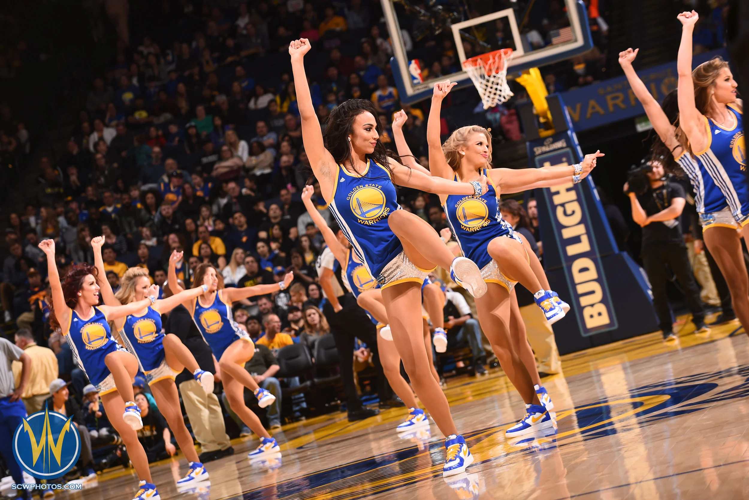 Santa Cruz Warriors game on 2/12/17 at Oracle Arena in Oakland, California. (Photo: Noah Graham /SC Warriors 2017)