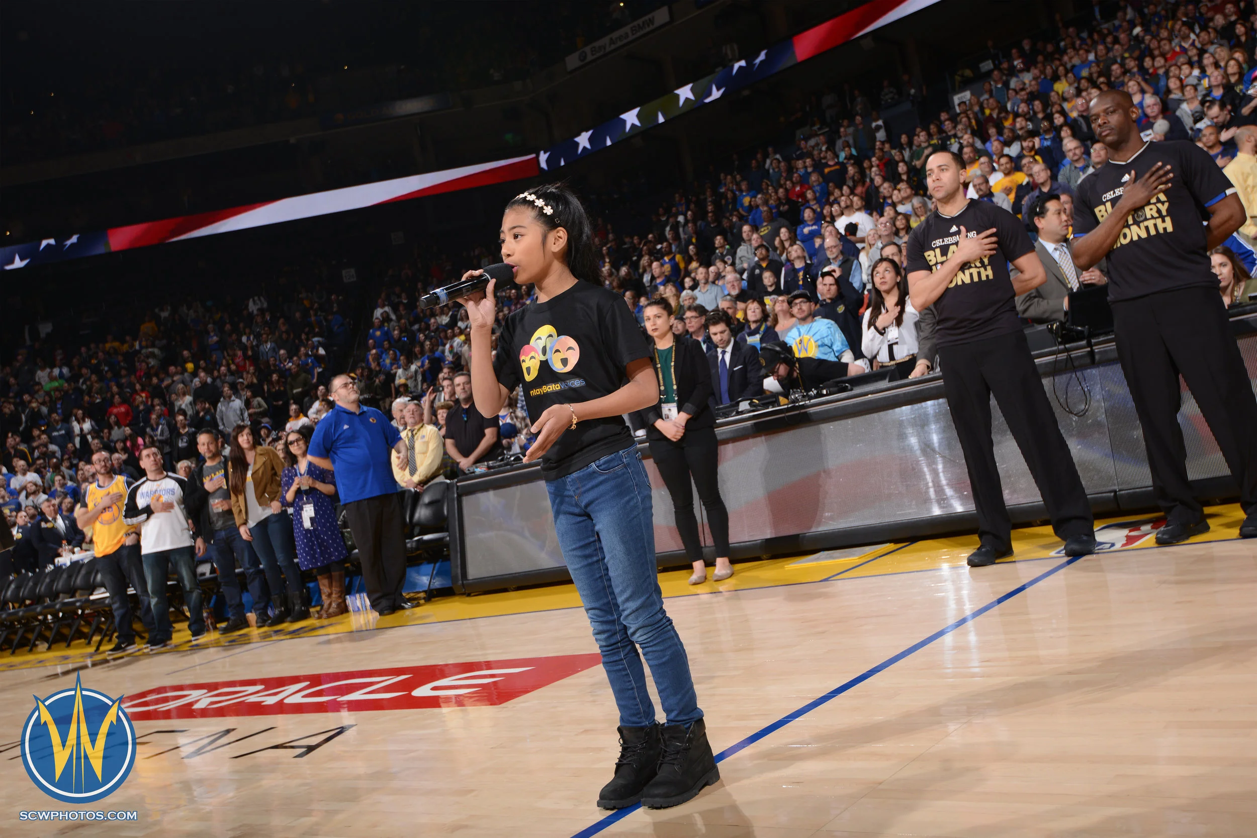Santa Cruz Warriors game on 2/12/17 at Oracle Arena in Oakland, California. (Photo: Noah Graham /SC Warriors 2017)
