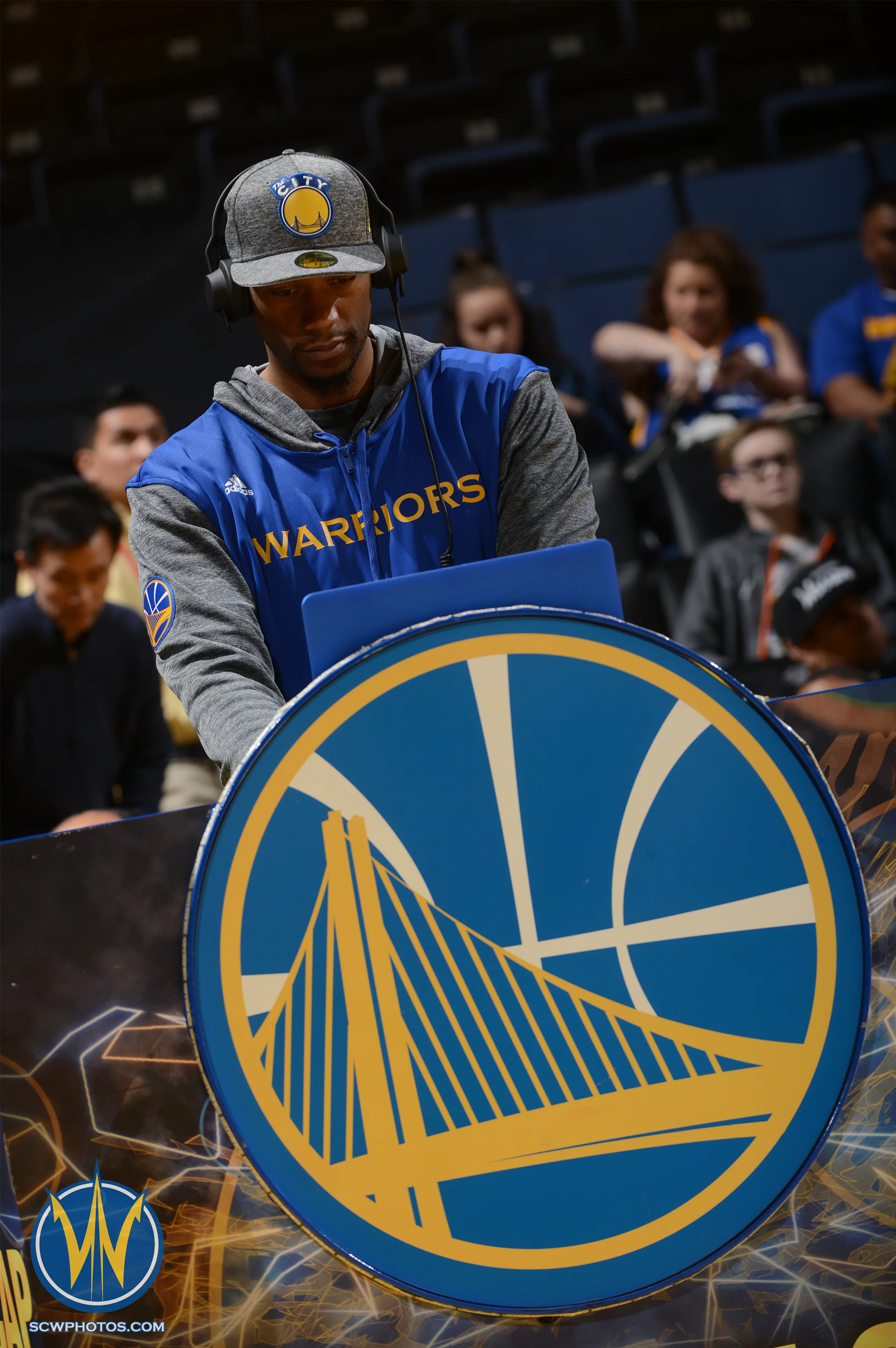 Santa Cruz Warriors game on 2/12/17 at Oracle Arena in Oakland, California. (Photo: Noah Graham /SC Warriors 2017)