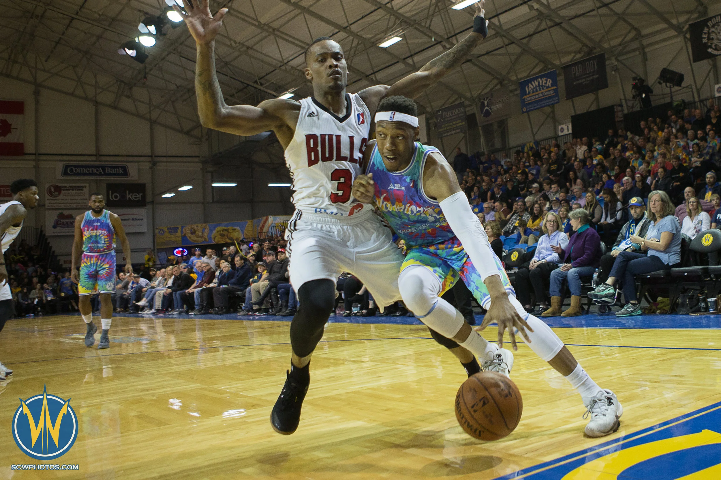 Santa Cruz Warriors game on 2/25/17 at Kaiser Permanente Arena in Santa Cruz, California. (Photo: Andrew Wheeler /SC Warriors 2017)