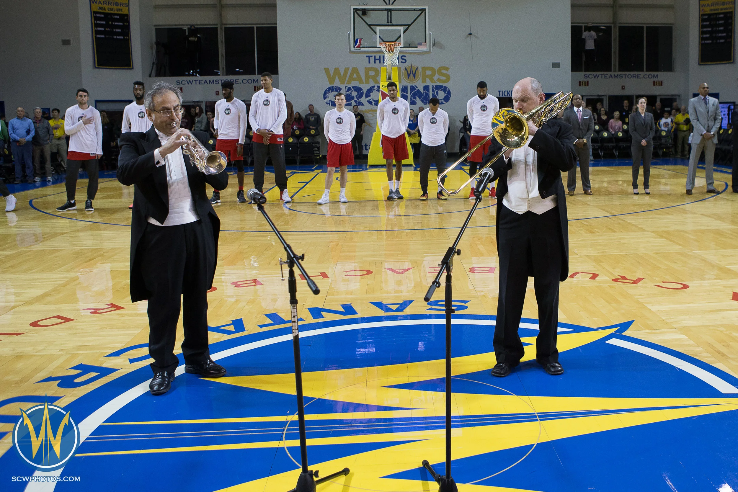Santa Cruz Warriors game on 3/8/17 at Kaiser Permanente Arena in Santa Cruz, California. (Photo: Andrew Wheeler /SC Warriors 2017)