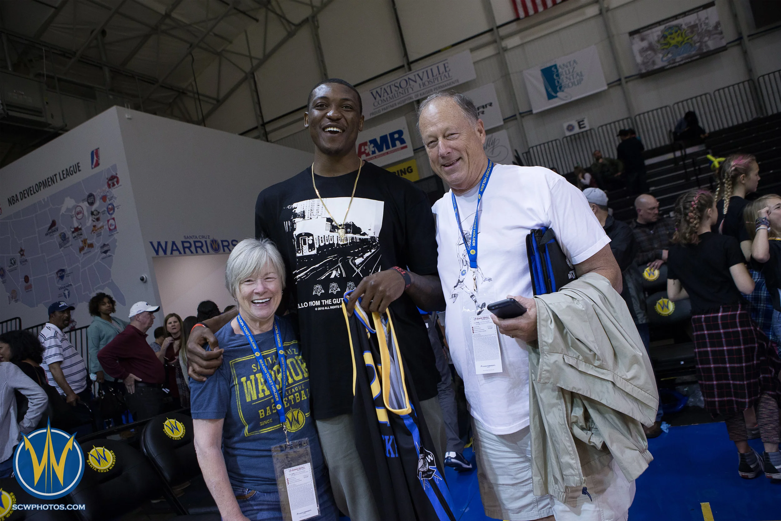 Santa Cruz Warriors game on 3/10/17 at Kaiser Permanente Arena in Santa Cruz, California. (Photo: Andrew Wheeler /SC Warriors 2017)