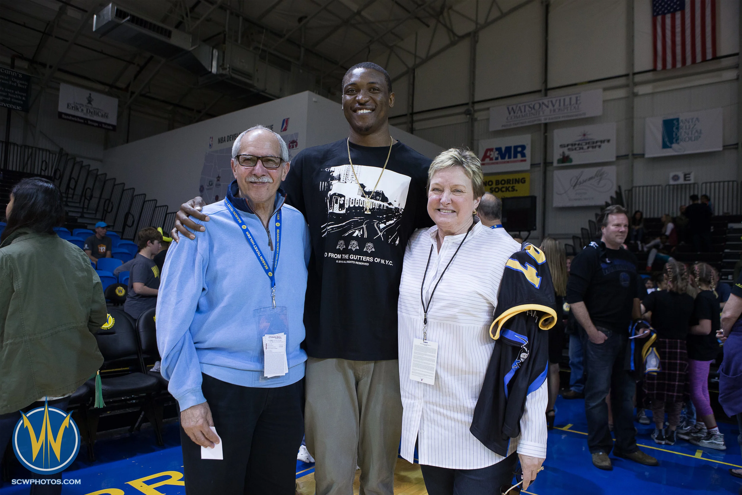 Santa Cruz Warriors game on 3/10/17 at Kaiser Permanente Arena in Santa Cruz, California. (Photo: Andrew Wheeler /SC Warriors 2017)