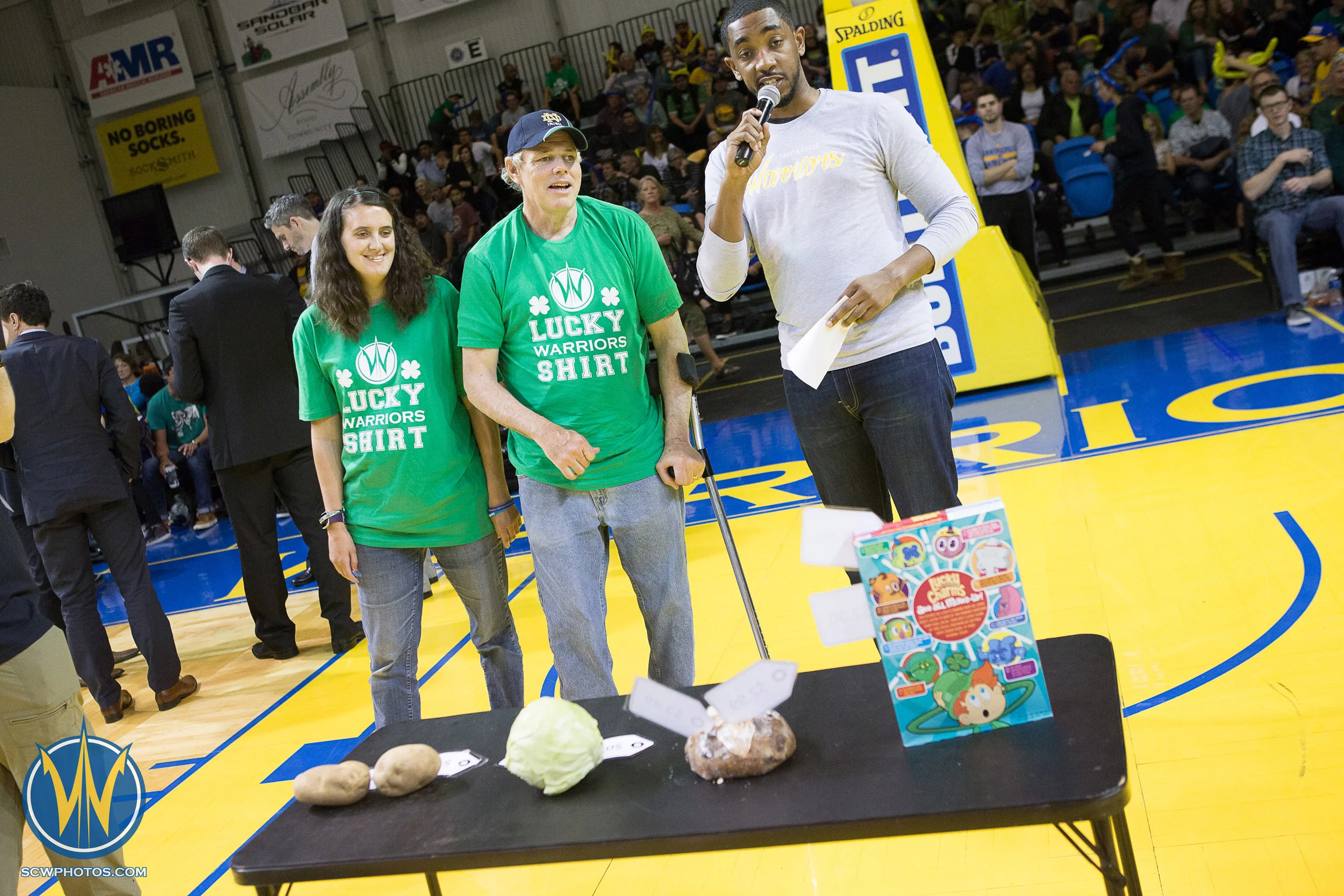 Santa Cruz Warriors game on 3/17/17 at Kaiser Permanente Arena in Santa Cruz, California. (Photo: (Andrew Wheeler) /SC Warriors 2017)