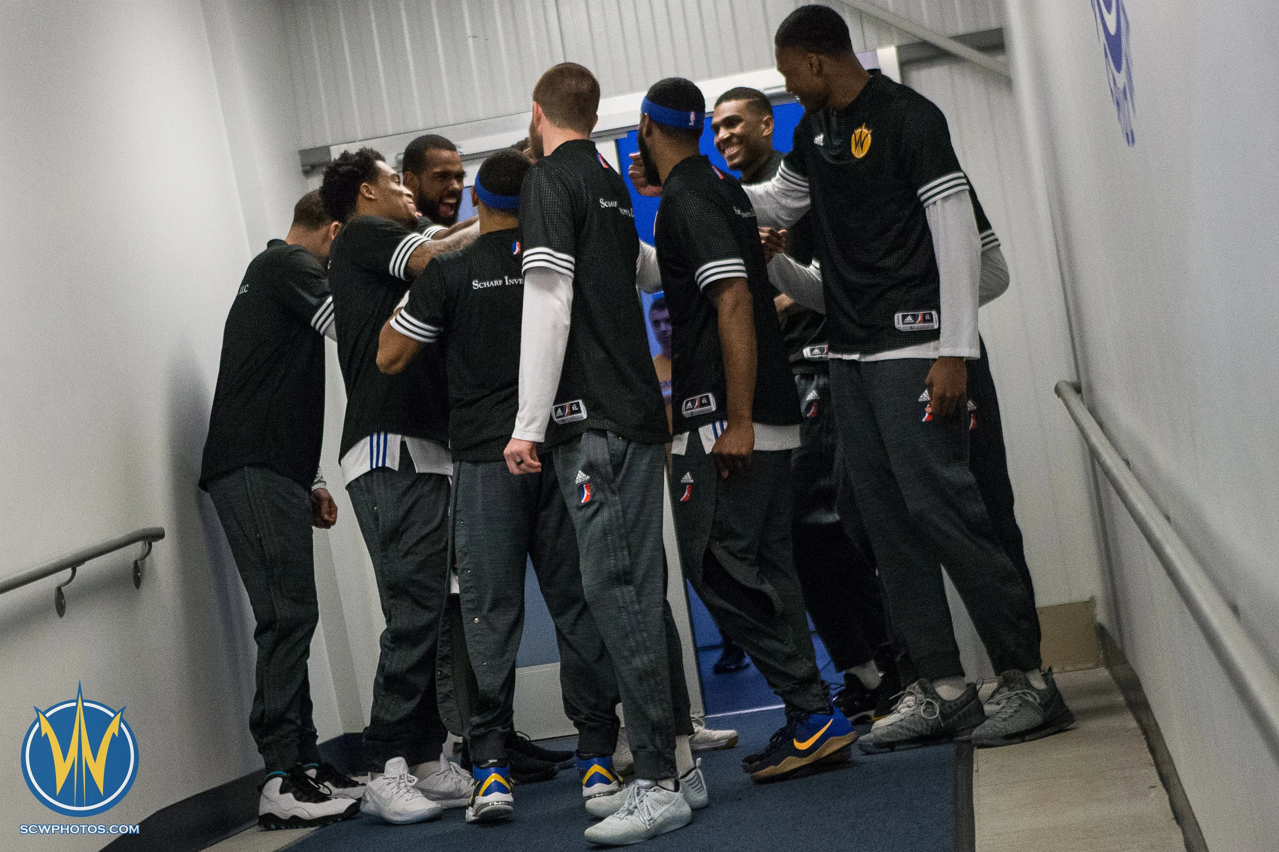 Santa Cruz Warriors game on 3 /18/17 at Kaiser Permanente Arena in Santa Cruz, California. (Photo: Andrew Wheeler /SC Warriors 2017)