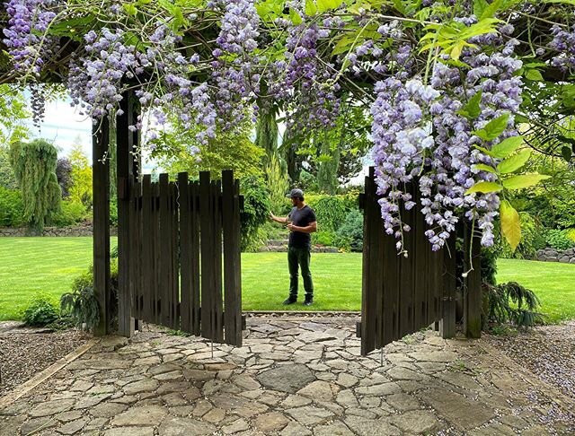 Gates aren&rsquo;t always placed for functionality.  A separation of spaces physically and visually creates a dramatic effect, focusing a view and inviting people to explore.