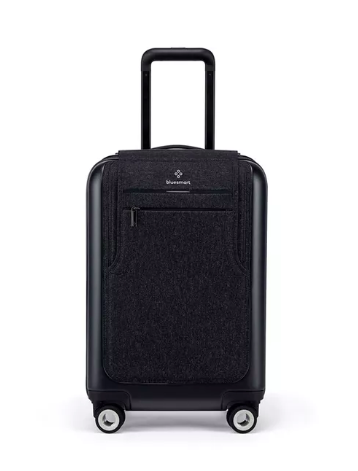 Bluesmart carry-on suitcase, $599, SaksFifthAvenue.com