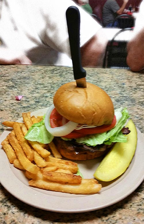 Sante Fe Burger- Home on the Range!