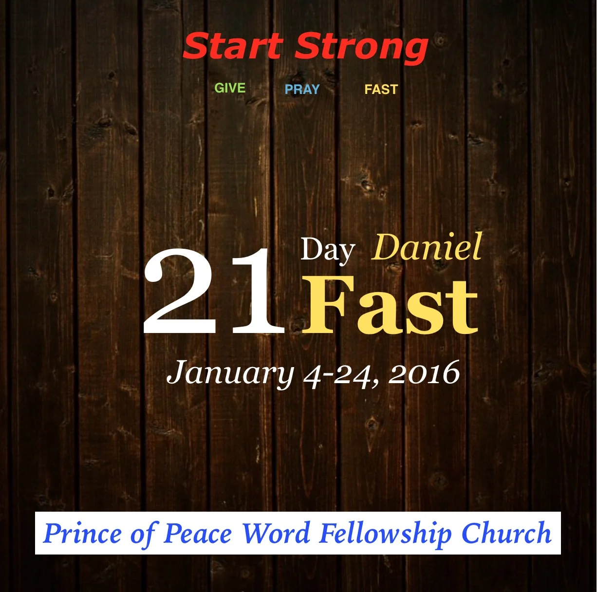 21 Day Daniel Fast