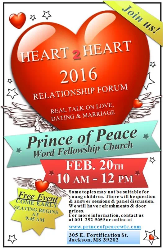 2016 Heart 2 Heart Relationship Forum