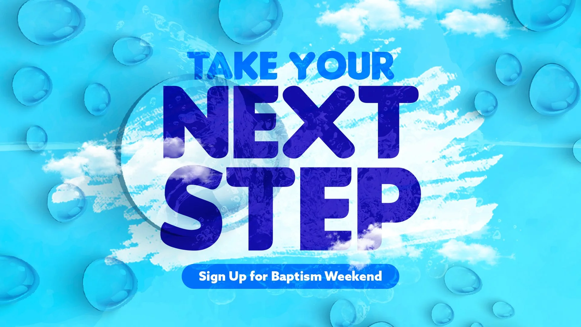 Baptism Sunday Coming Soon