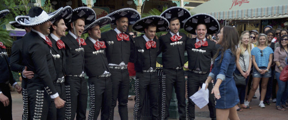 Another goofy singing date (photo from huffingtonpost.com)