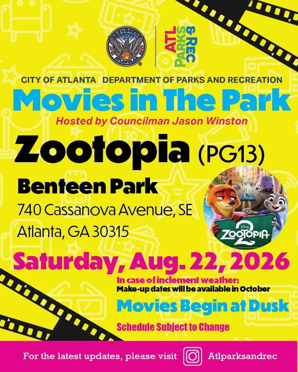 Movies in the Park at Benteen Park