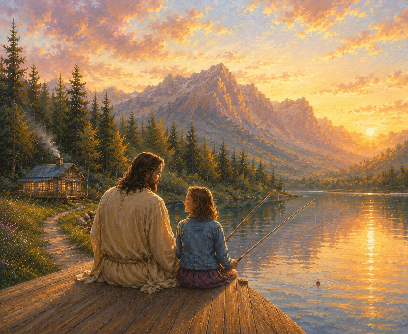Being With Jesus, Sitting In Love