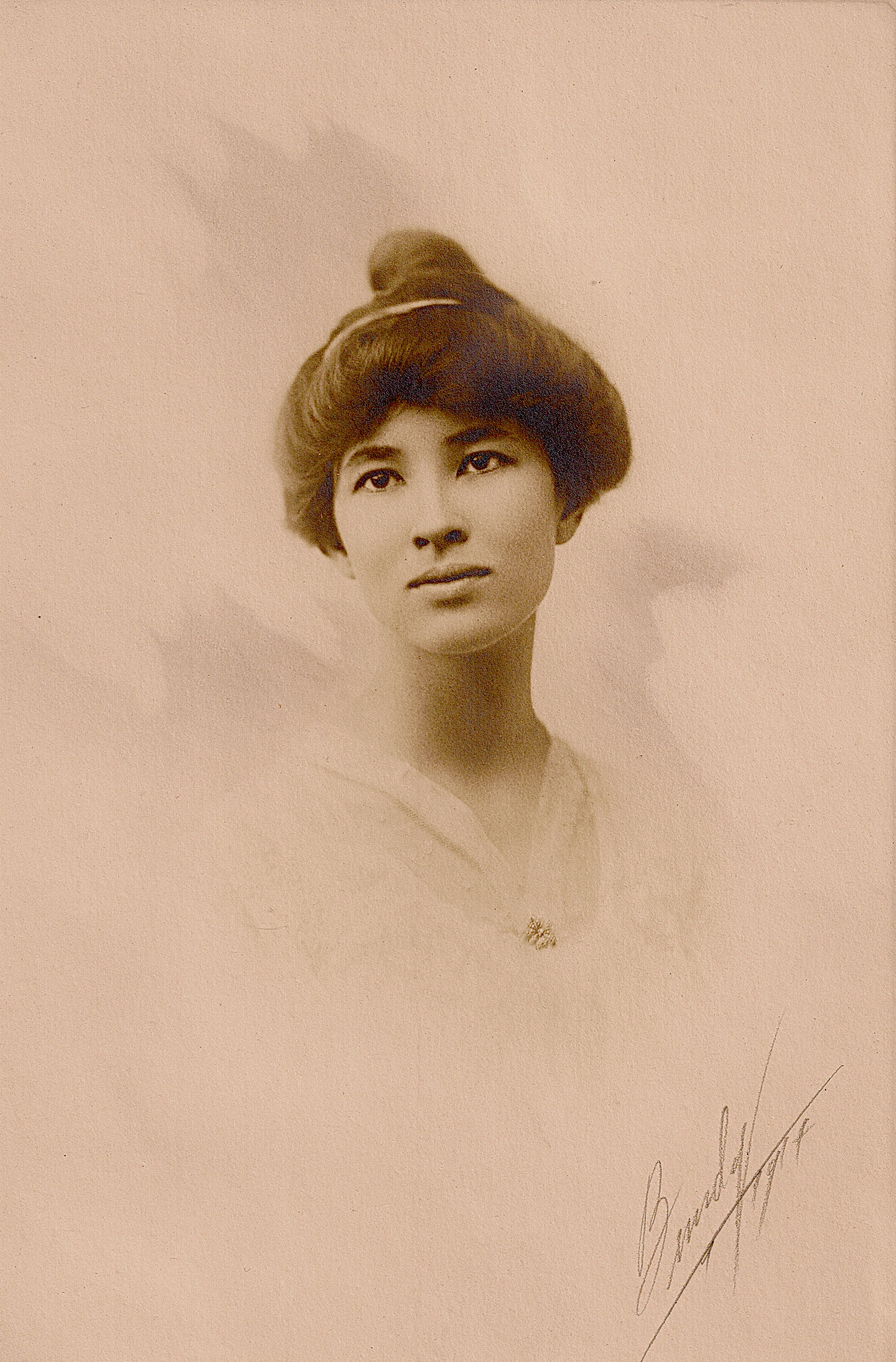 Anna Tully at 21 - Perhaps just after graduating from Pratt Institute