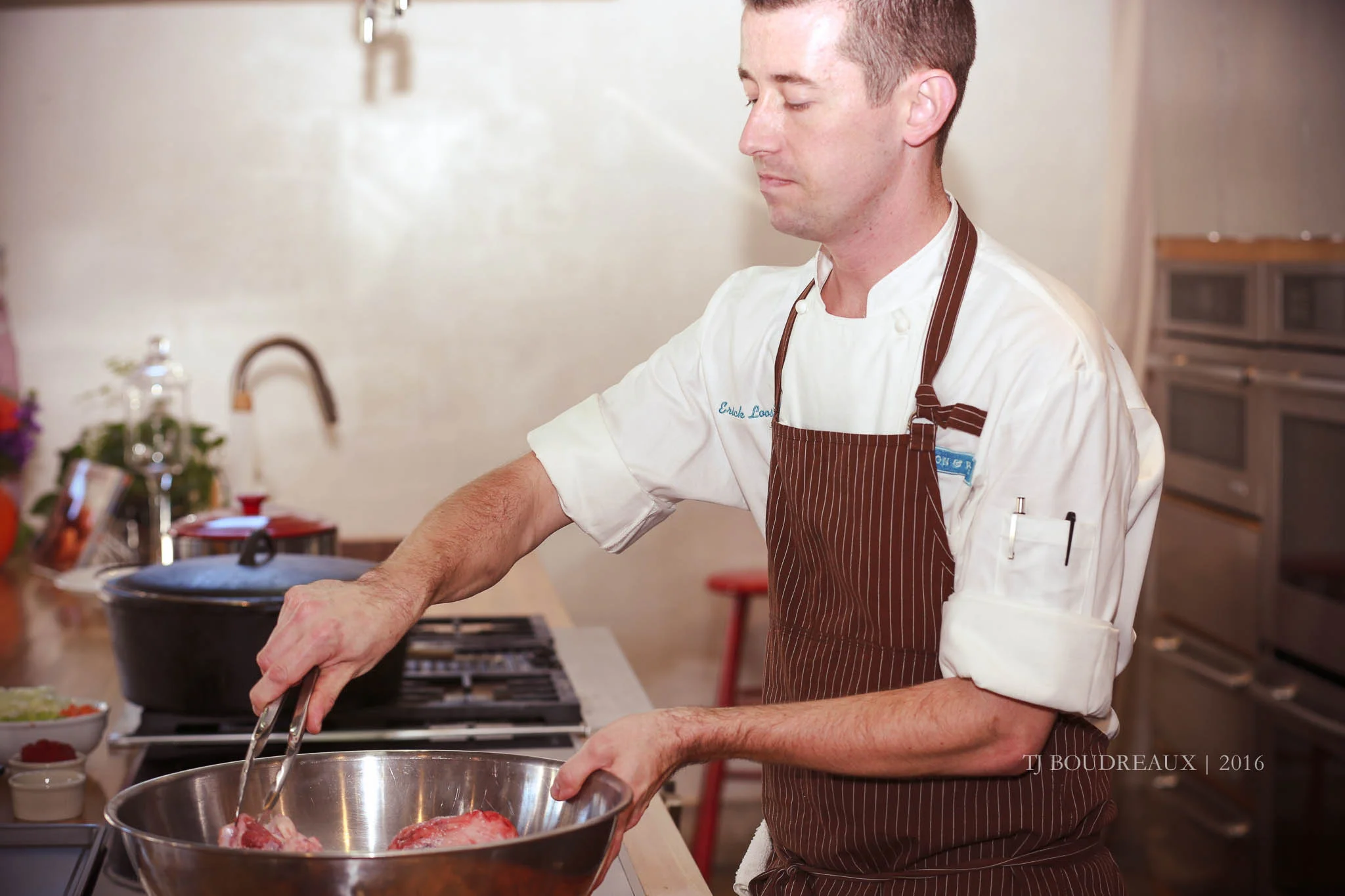 In the SoFAB Kitchen with Chef Erick Loos