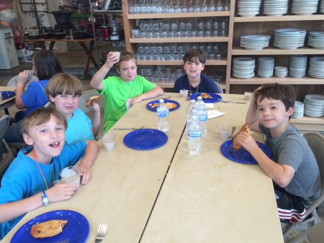 The inimitable Curry Kings with their delicious meal.
