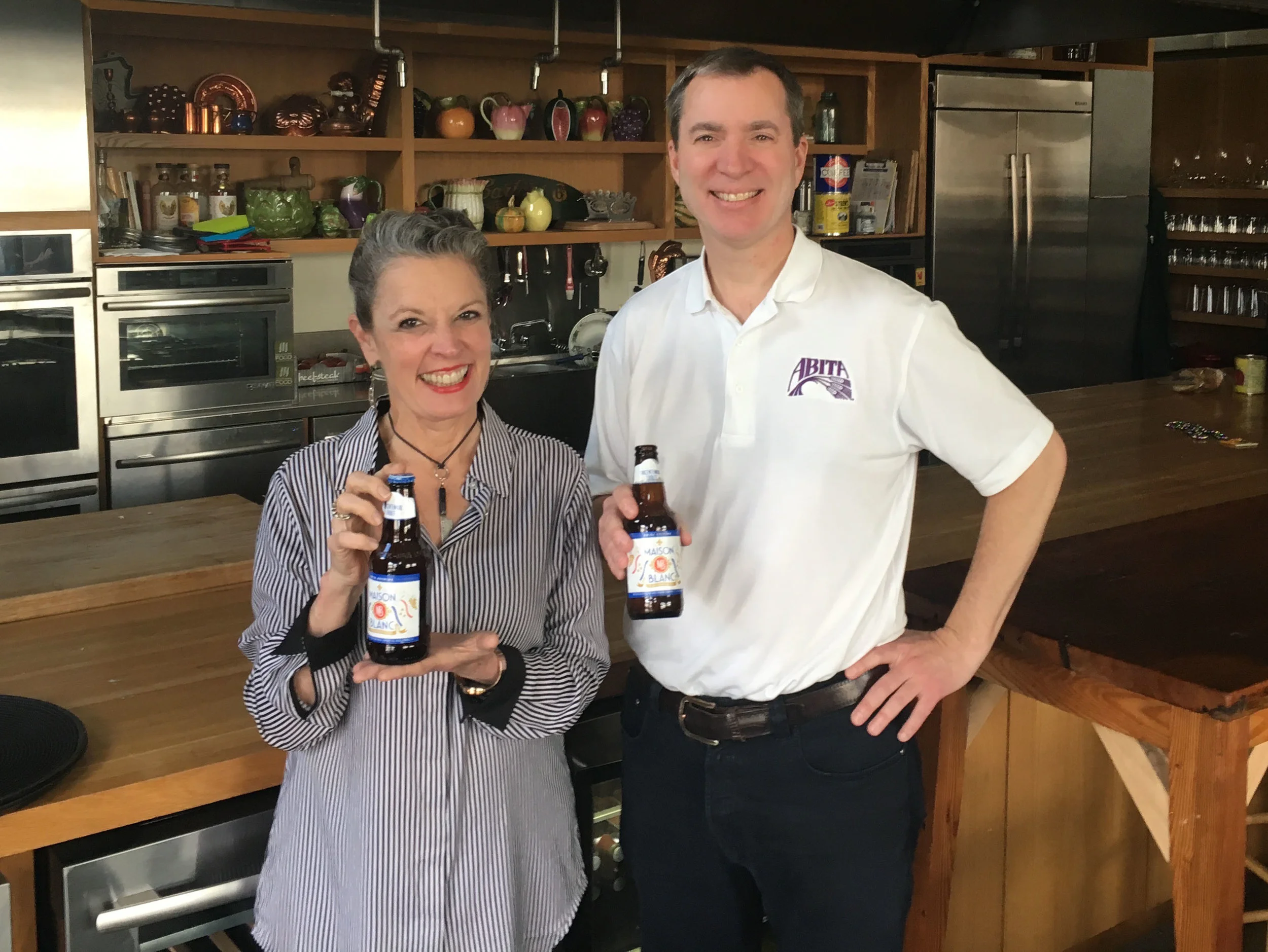 Host Poppy Tooker with David Blossman