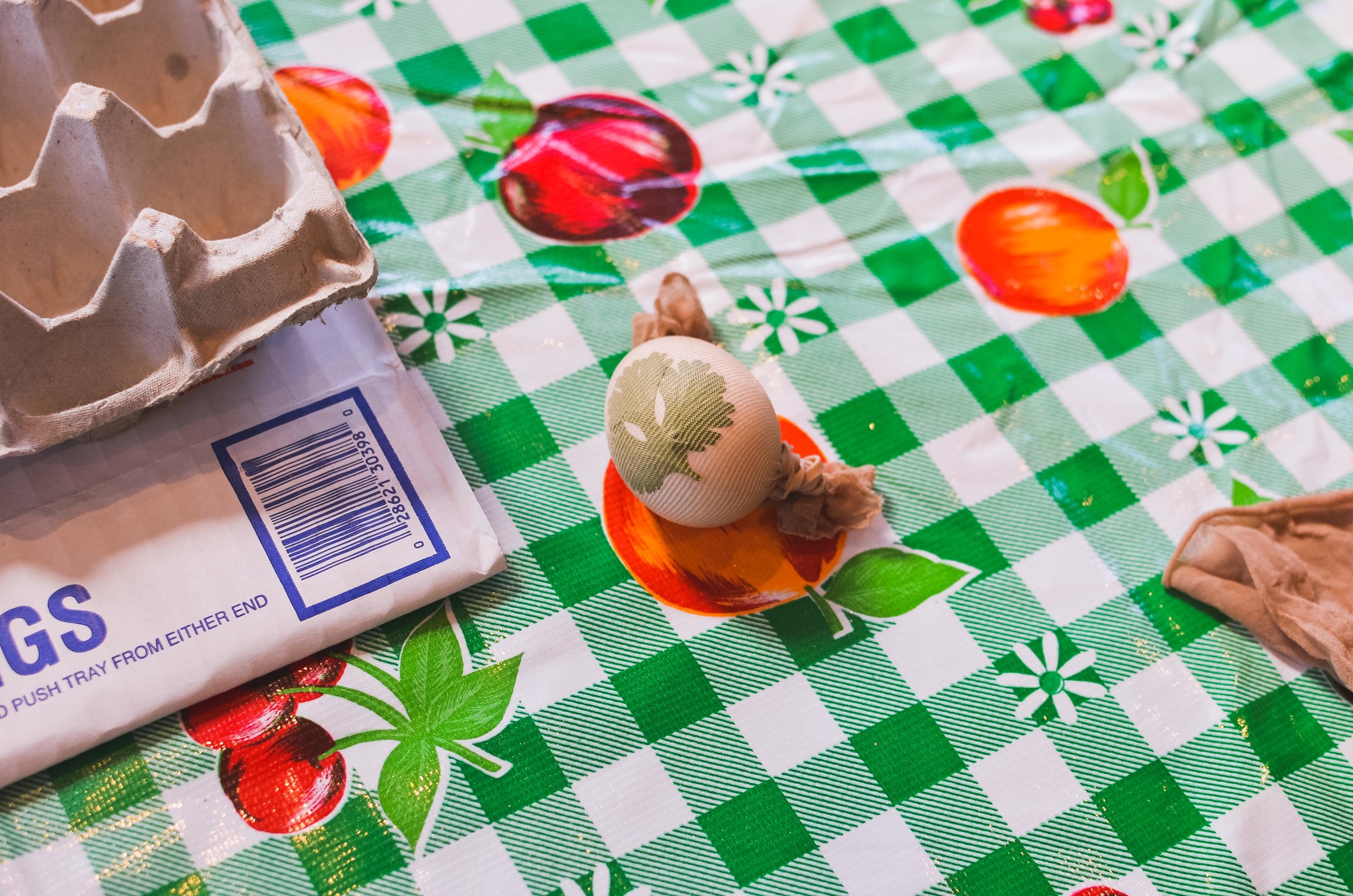 Egg Ready for Dye