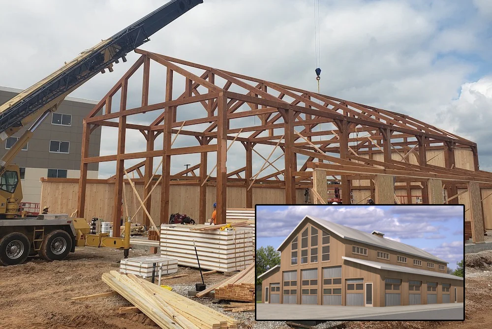 PHOTO PROVIDED BY O’REILLY HOSPITALITY MANAGEMENT LLC Crews are working to bring Moon Town Crossing to fruition by year’s end.