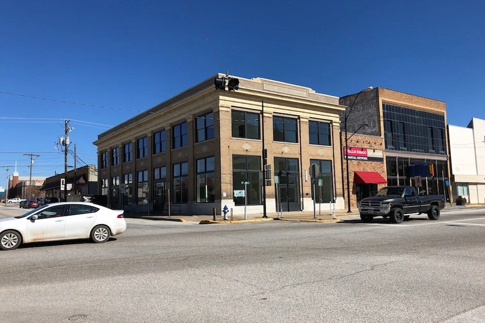 PHOTO PROVIDED BY DOUGLAS, HAUN & HEIDEMANN PC Ollis/Akers/Arney and Douglas, Haun & Heidemann soon will be tenants at the First National Bank building, where renovations are nearly complete.