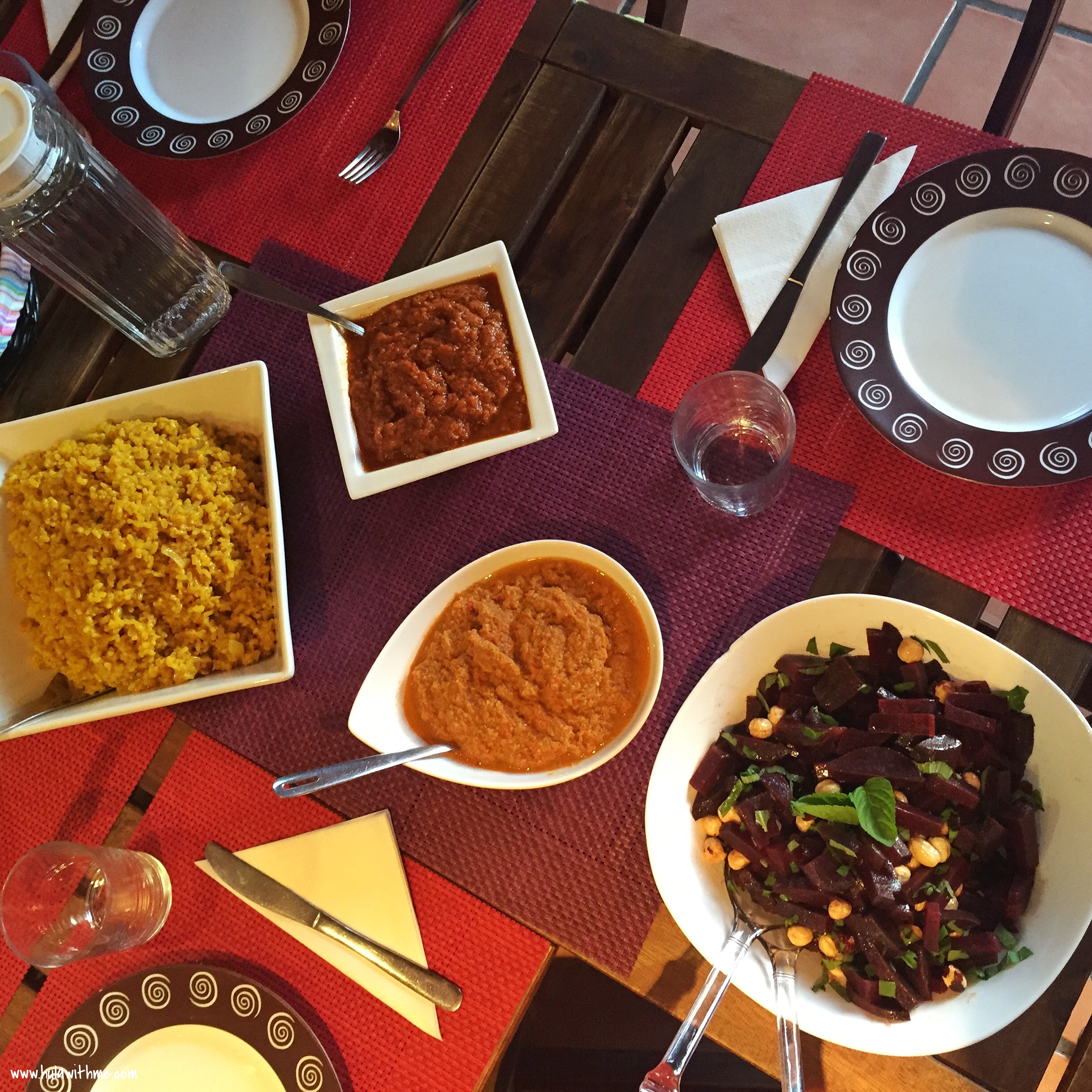 Vegan meals at yoga retreat on Fuerteventura, Canary Islands. Managed by AzulFit.